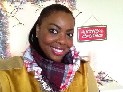 DIY Christmas Gifts: Men's Flannel Shirt Scarf