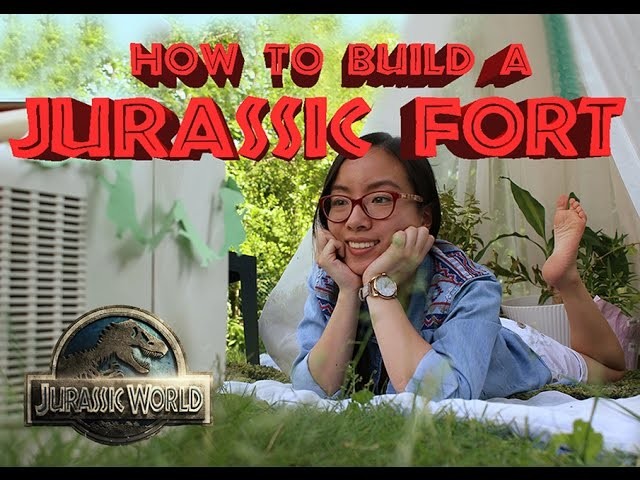 DIY: How to Build a Jurassic Fort. Forts n Crafts