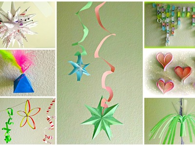 *DIY Paper Garlands and Decorations*