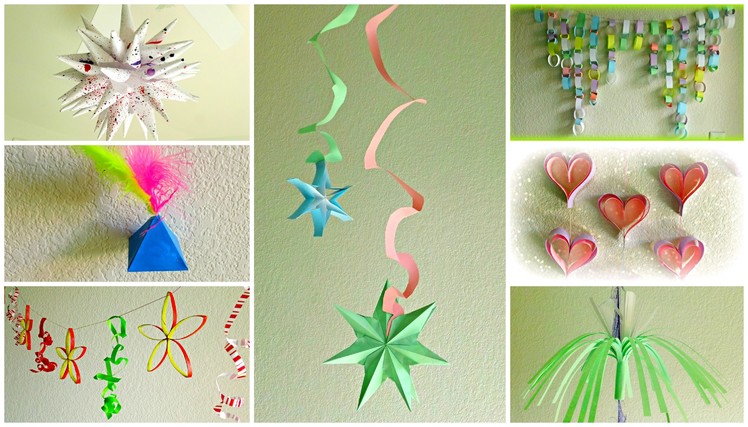 *DIY Paper Garlands and Decorations*