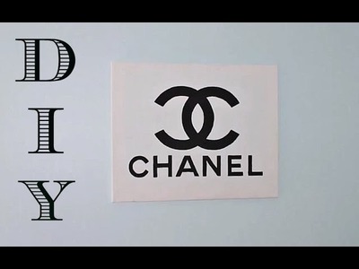 DIY Room Decor | Chanel Wall Canvas