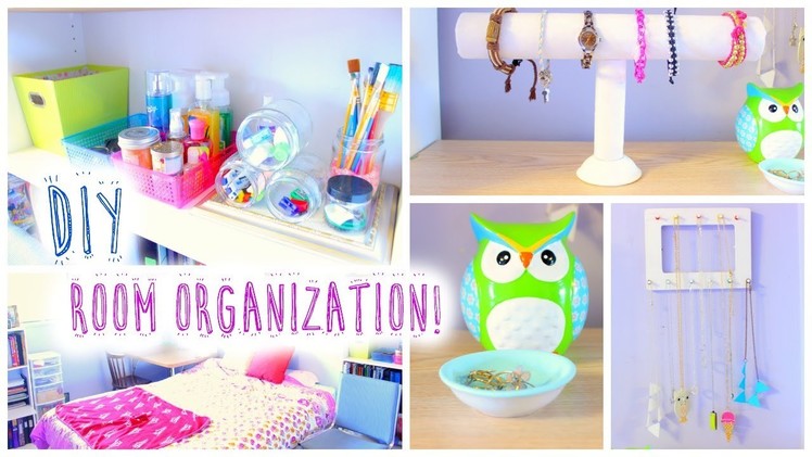 DIY Room Organization and Storage Ideas for Summer!