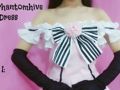 Fancy anime costume DIY - How to Sew Ciel Phantomhive Black Butler Pink Dress - Part I: Top