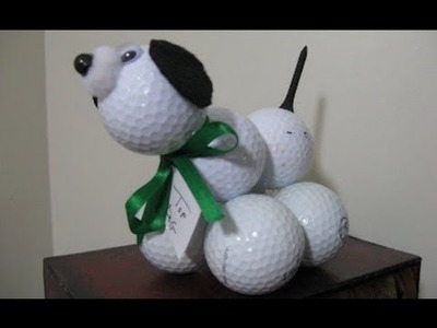 Golf Ball Poodle Craft Easy Fun and Perfect for Father's Day!