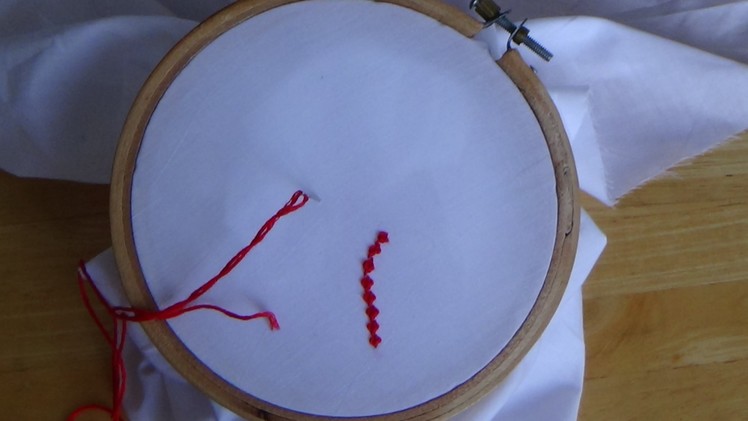 Hand Embroidery: Bead Stitch