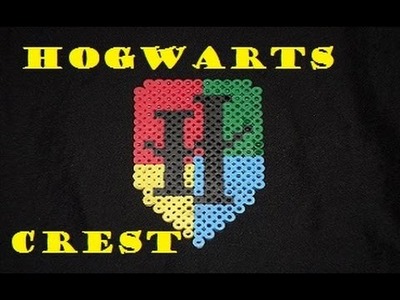 Harry Potter Hogwarts Crest [Perler bead]