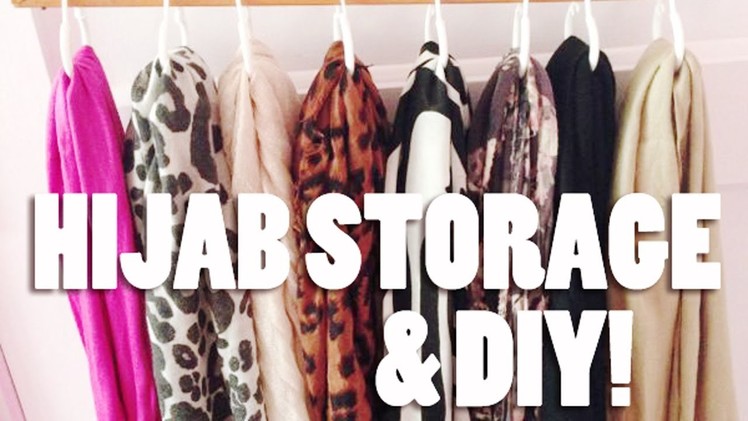 How I Store my scarves & DIY!