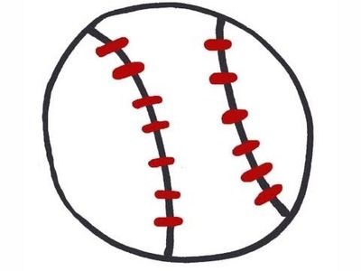 How to draw a baseball - EP
