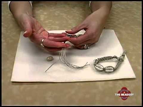 How to Make a Bead and Loop Fastening