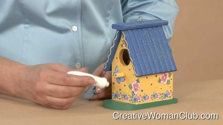 How to Make a Birdhouse from Creative Woman Club