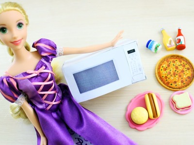 How to Make a Doll Microwave - SUPER EASY- Doll Crafts