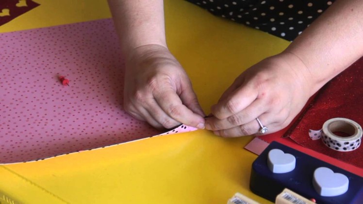 How to Make a Huge Valentine's Card : Scrapbooking & Other Crafts