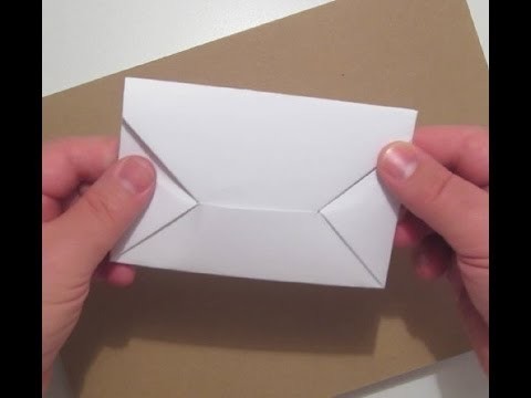 How to make a simple Origami Envelope ?