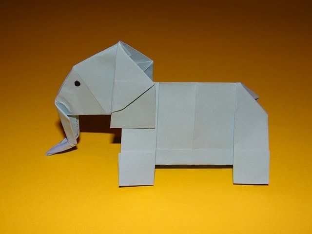 How To Make An Origami Elephant