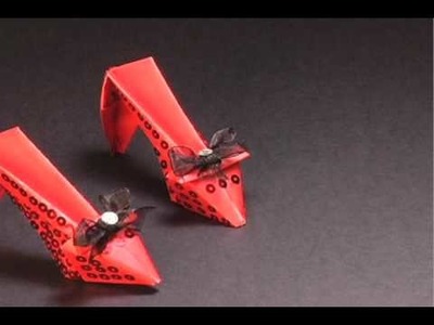 How to make stylish shoes with Klutz Fashion Origami