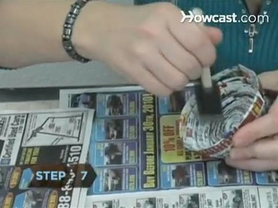 How to Turn Old Magazines into a Coiled Paper Basket