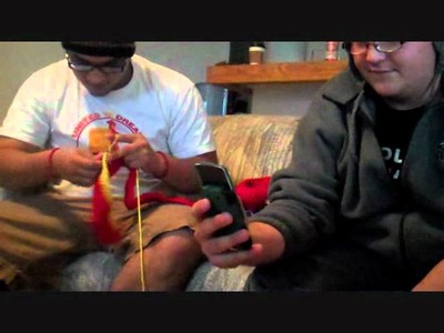 Jose Luis Breaking the Crocheting World Record???