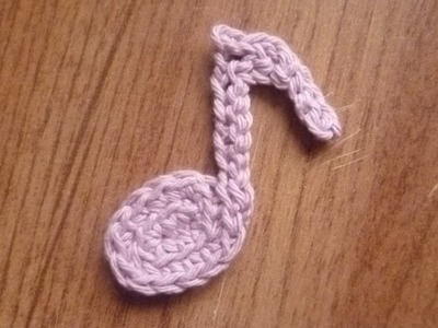 Make a Cute Crochet Music Note - DIY Crafts - Guidecentral