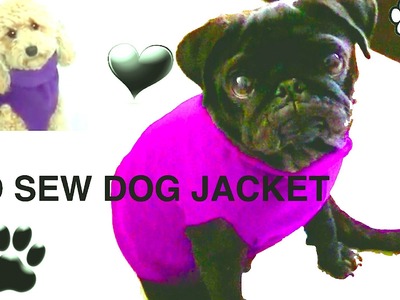 NO SEW DOG JACKET - DIY Dog clothes - a tutorial by Cooking For Dogs