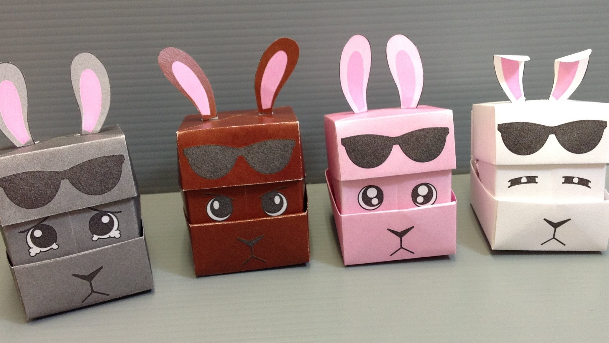 Faces,Rabbit,Cube,Print,at,Home,How,to,fold,an,origami,changing,faces,rabbi...