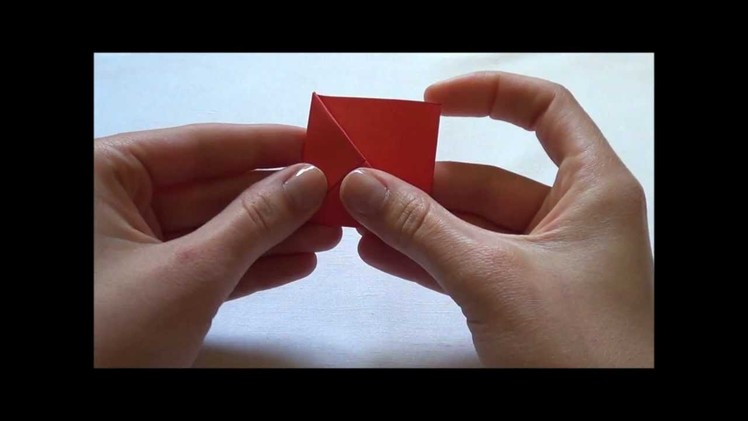 Origami simple bookmark (zakładka origami)