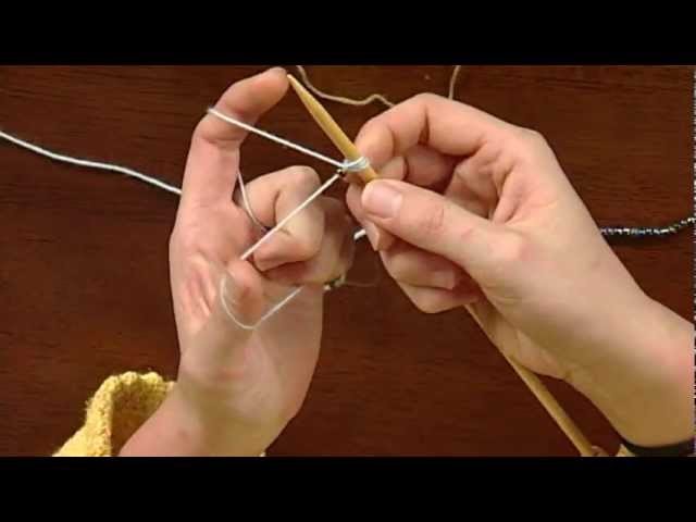 Quick Tip for a Beaded Cast-On, from Knitting Daily TV Episode 808
