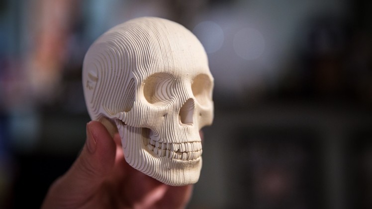 Show and Tell: Papercraft Skull Kit