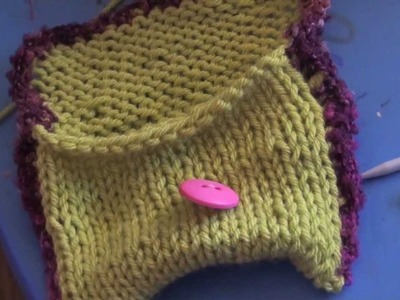 Small Knit Bag Tutorial - Part 3 of 3 - The Bag