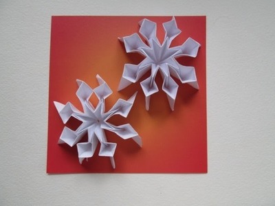 Snowflakes 25 Days of Origami Day 10
