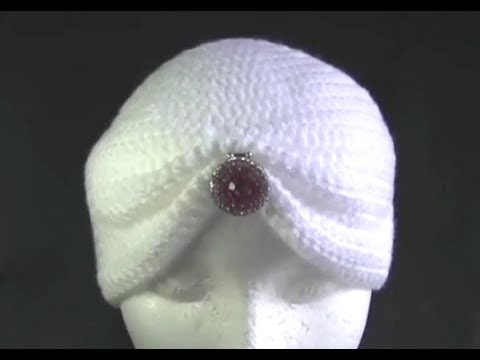 Turban Inspired Hat Crochet Tutorial