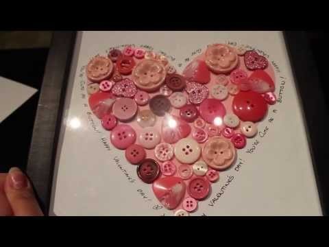 Valentines Day Button Craft!