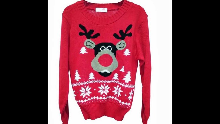 Wholesale Kids Clothes | XMAS Collection | Minx Knitted Reindeer Christmas Girls Jumper