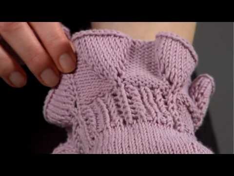 #27 Fingerless Gloves, Vogue Knitting Spring.Summer 2009