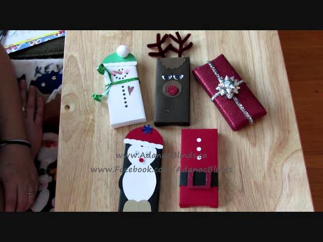 Chocolate Bar Wrapping - Christmas Crafting [Overview]