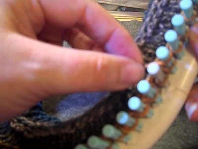 Christel Burtillet's Loom Knit Hat - Part 2