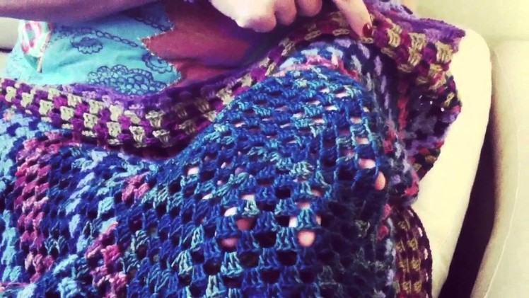 Coperta all'uncinetto - Crochet blanket