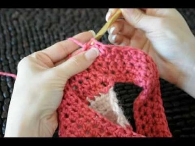 Crochet Dog Sweater - Bijou's Candy Stripe Coat #6