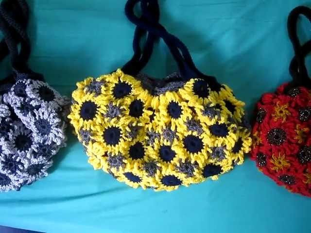 Crochet Flower Purse 5