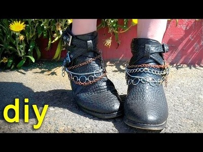 DIY Boot Jewelry | Designer DIY