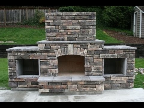 DIY - Building an outdoor fireplace