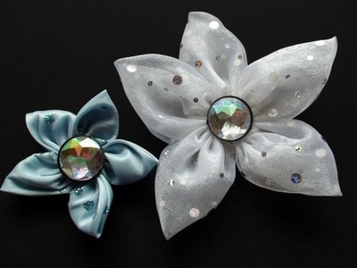 DIY: How To Make a Very Easy Fabric Flower