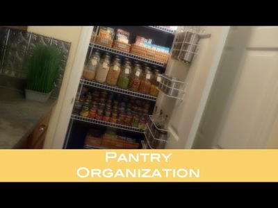 DIY:  How To Organize Your Pantry