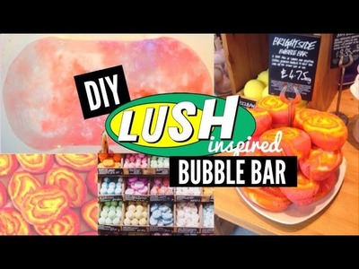 ♡ DIY Lush Inspired Bubble Bar + Demo  ♡ 2 Ingredients ♡