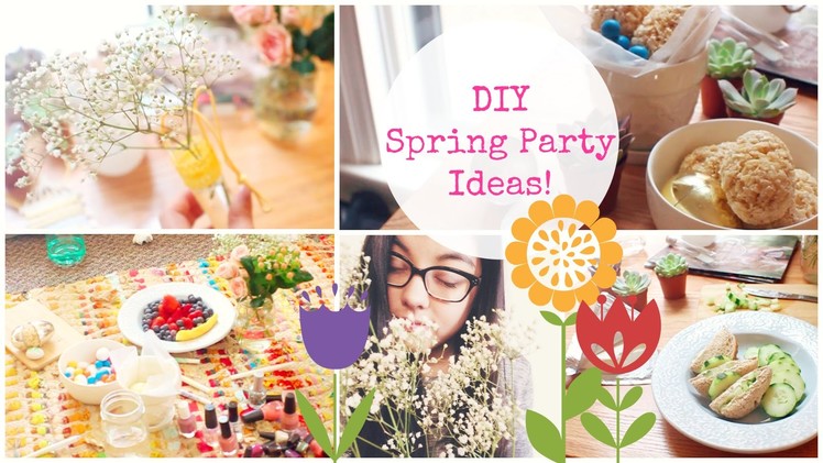 DIY Spring Party Ideas! ☀ (Easy + Fun!)