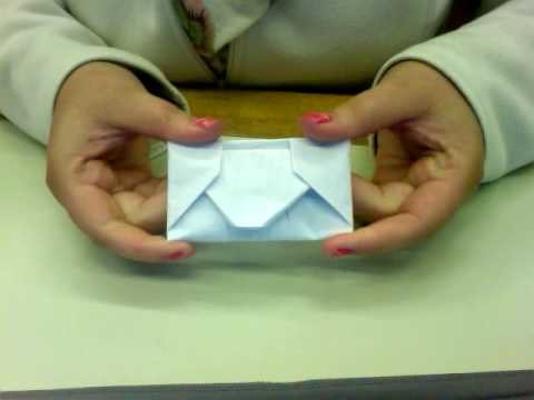 Folding a Note (for kyla and becky!)