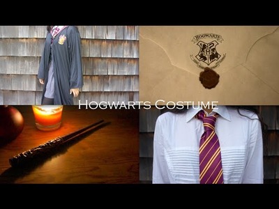 Hogwarts Costume + DIY Wand!
