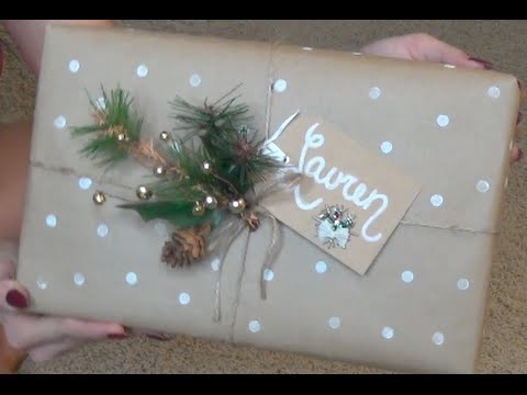 Holiday Gift Wrapping Ideas!