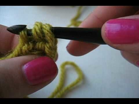 How to Crochet: Base Chain Half Double Crochet (base ch.hdc)