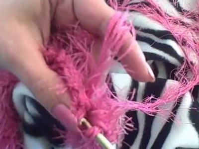 How To Crochet With Eyelash Yarn