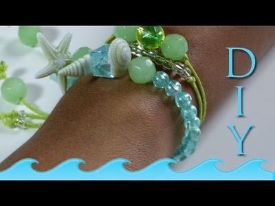 How to Make a Beach Shell Bracelet | DIY